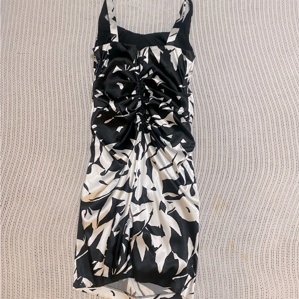 Black and white dress